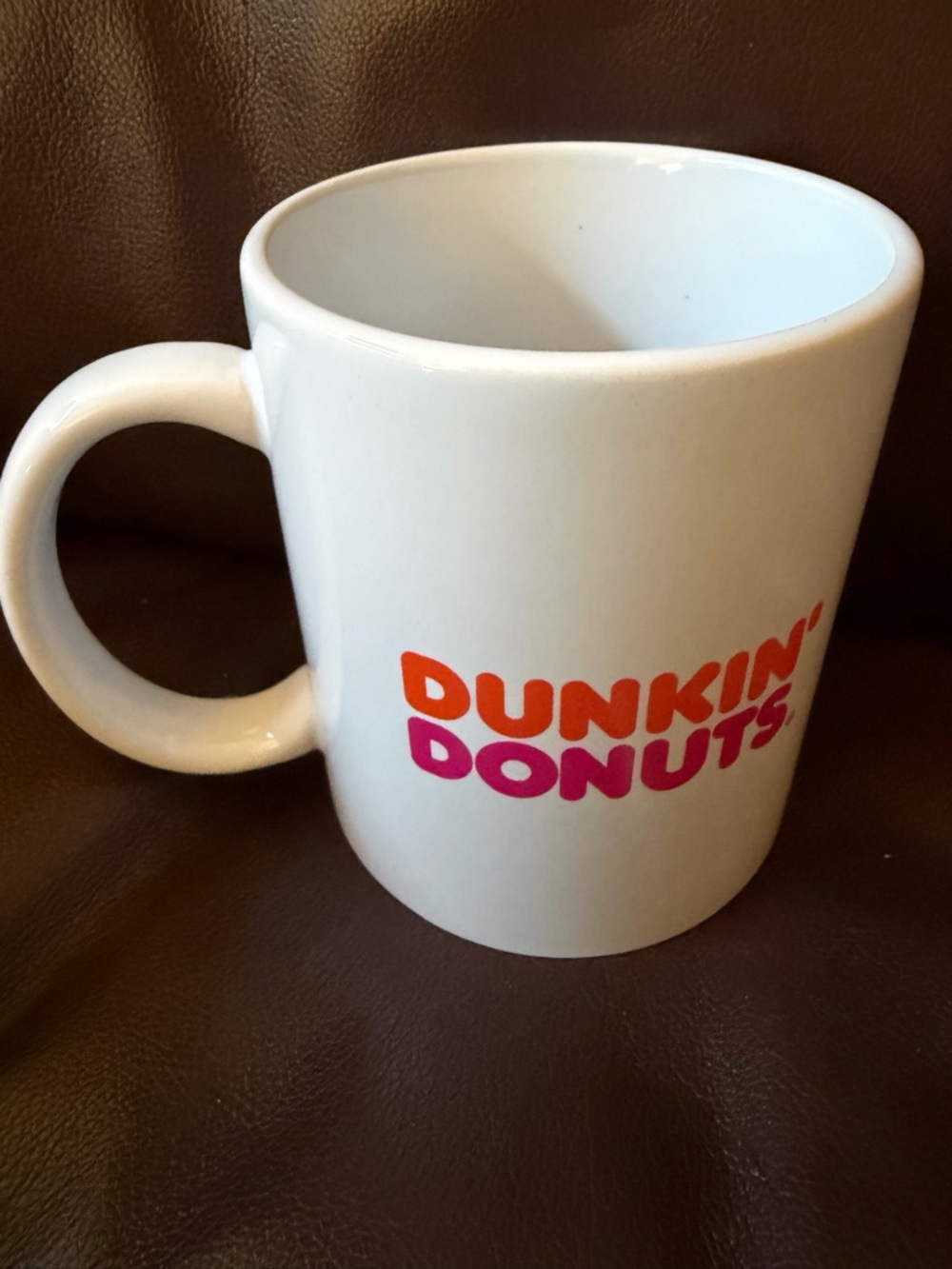 Vintage Dunkin' Donuts White Coffee Mug - NWT includes Box